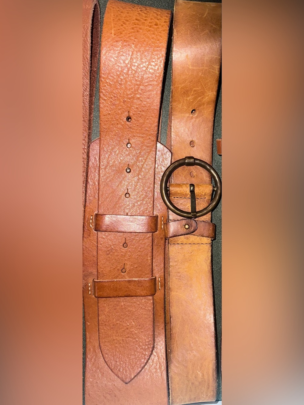 Amsterdam Heritage Two Leather Belts